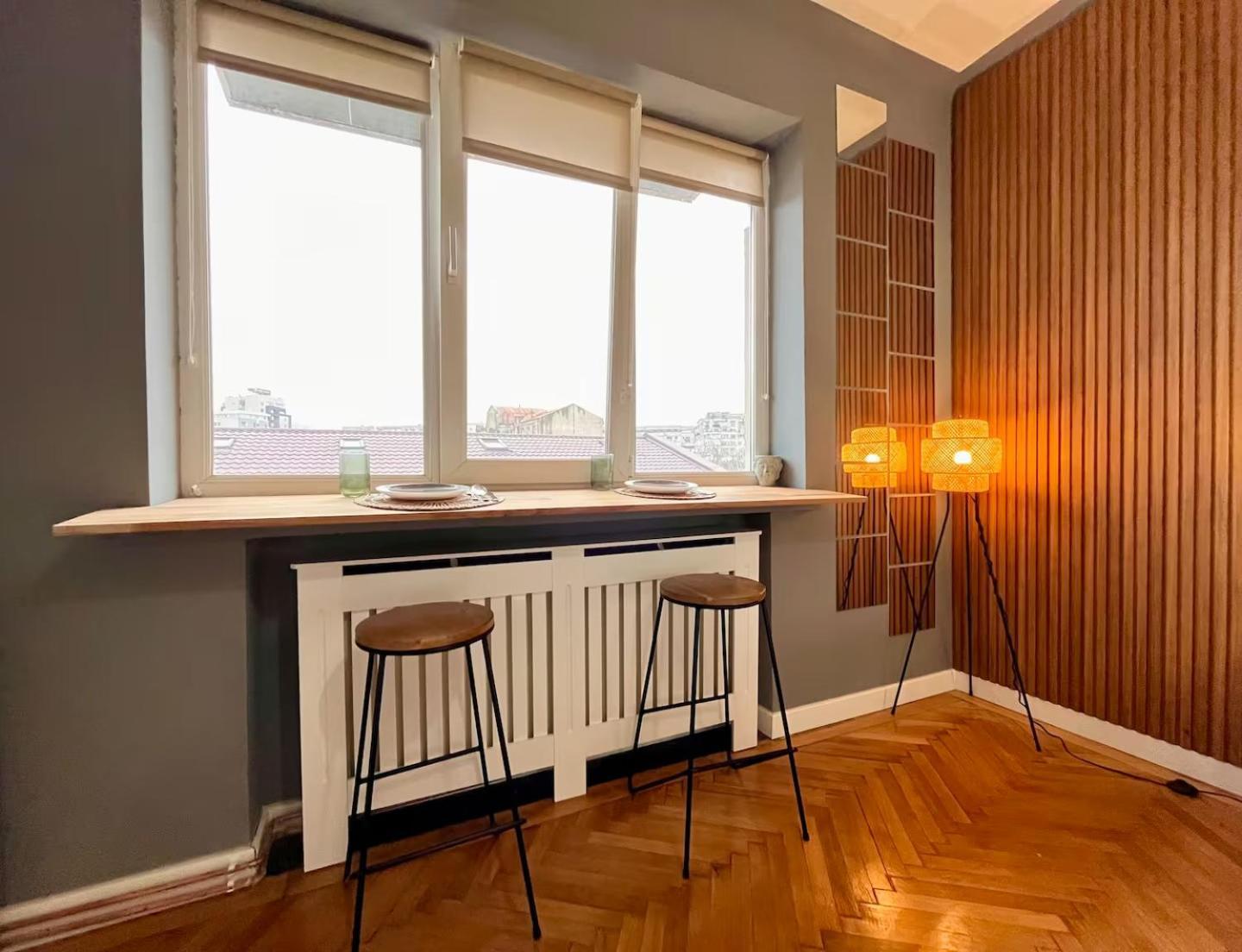 Woodie Studio With Premium Comfort By Piata Unirii Bucarest Esterno foto